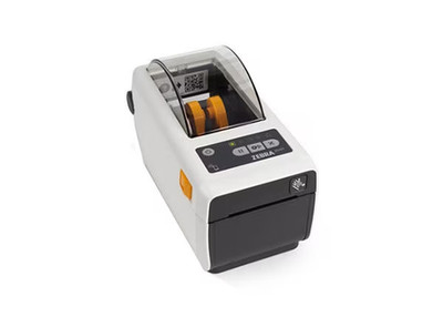 Zebra ZD411 203dpi Barcode Label Printer White Healthcare ZD4AH22-D21E00EZ