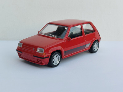 NOREV Jet Car 1/43. Renault 5 Gt Turbo Red Phase 2. New IN Box