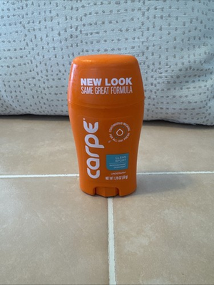 #ad Carpe Antiperspirant Deodorant Underarm Lotion CLEAN SPORT 1.76 oz 50g. 01 28 $15.99