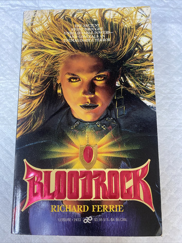 Bloodrock by Richard Ferrie - Heavy Metal Leisure Horror - 1987