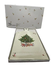 Holiday Season Studio Nova Ceramic Cheese Board Cutting Christmas Tree Japan