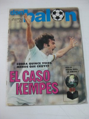 REVISTA DON BALON Nº127-EL CASO KEMPES- AÑO 1978