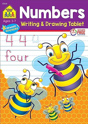School Zone Numbers Writing   - Paperback - VERY GOOD
