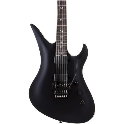 Schecter Guitar Research Avenger FR SLS Elite Evil Twin Guitar Satin Black