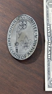 Catholic Committee Religious Medal Boy Scout FC3