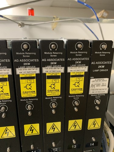 AG Associates Lamp Driver 7100-5705-089 for Heatpulse 8800 8800i LAMP PWR CNTL - Picture 6 of 23