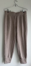 Varley Doublesoft The Slim Cuff Pant 25 Size Medium Taupe Marl Jogger Pockets