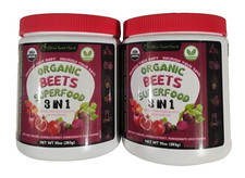 2x Ch rie Sweet Heart Organic Beets SUPERFOOD Premium Raw 3 IN 1- 10 oz. Each