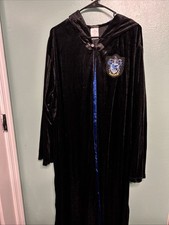  Wizarding World Harry Potter Universal RAVENCLAW Hooded Robe Cloak Adult 3x