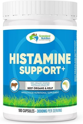 GRASSLAND NUTRITION 100% Organic Australian Histamine Support Beef Kidney Org...