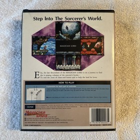 Authentic Magician Lord (Neo Geo AES, 1990) U.S. version, Tested, Please Read!