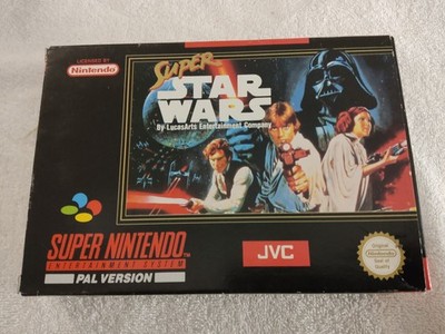 Super Nintendo, SNES , Super Star Wars  , original von1992 ,Komplett, OVP,CIB