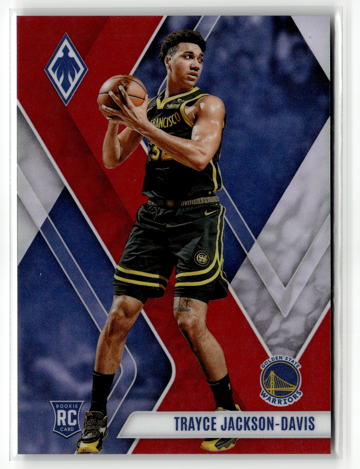 2023-24 Panini Phoenix #288 Trayce Jackson-Davis Rookie Red #/199 Warriors