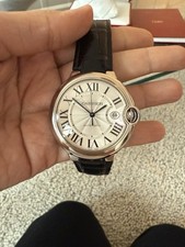 Cartier Ballon Blanc de Cartier 42mm Just Serviced By Cartier W69016Z4 7