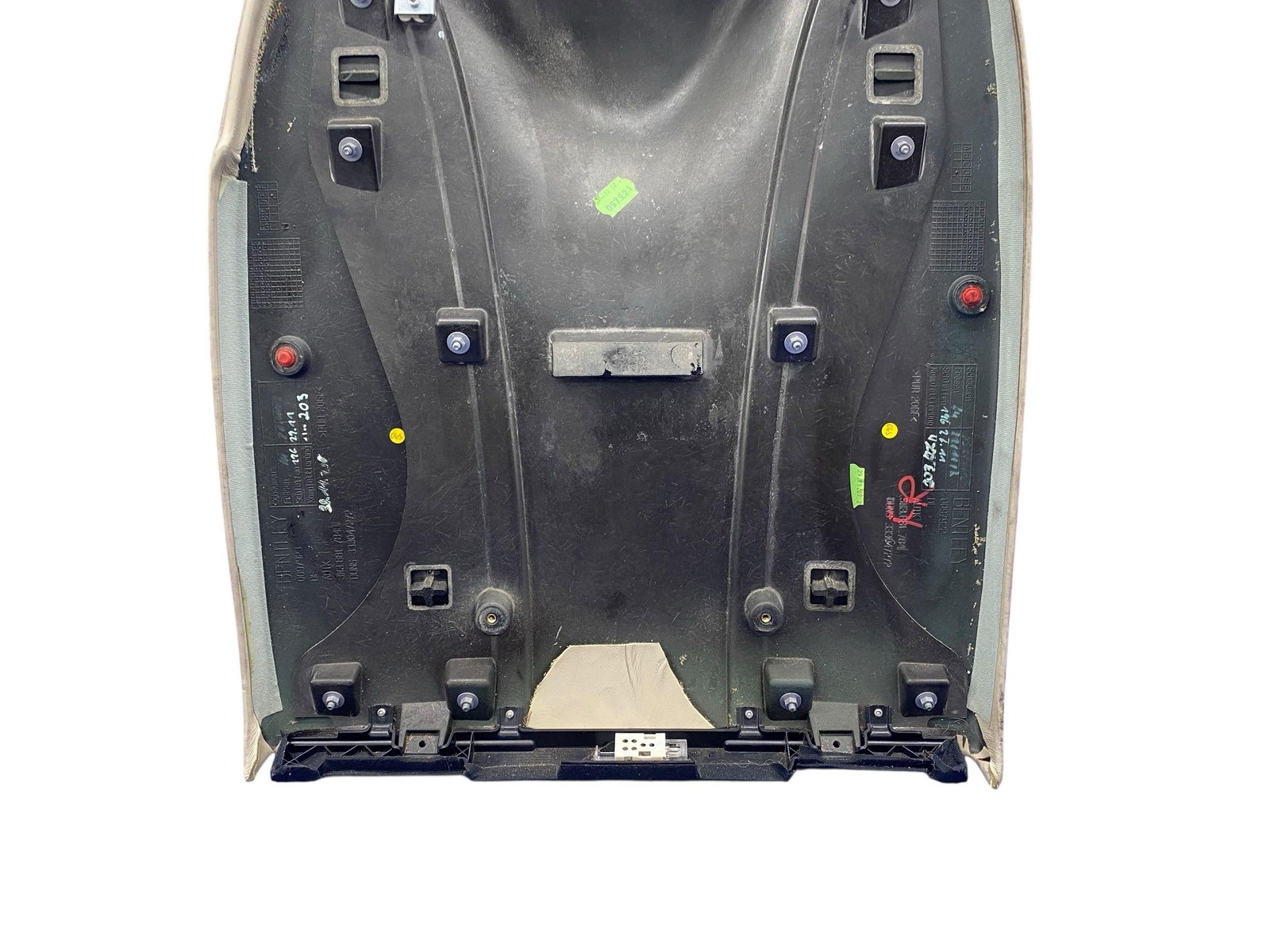 2006-2011 BENTLEY CONTINENTAL GTC GT FRONT RIGHT SEAT BACKING COVER PANEL *NOTE*