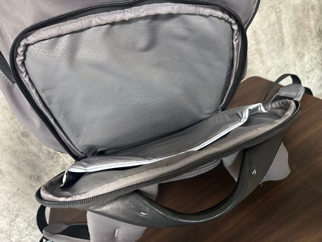 Grey/Black Abstract Pattern Backpack - image 13