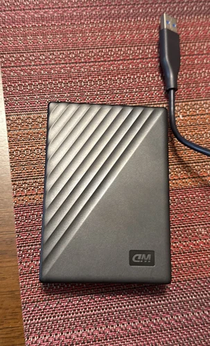 WD - My Passport 6TB External USB 3.0 Portable Hard Drive - Black