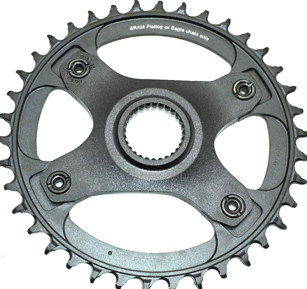 Plateau Stronglight CT2 Céramic Teflon 110/52/38 Dents 10/11v Occasion