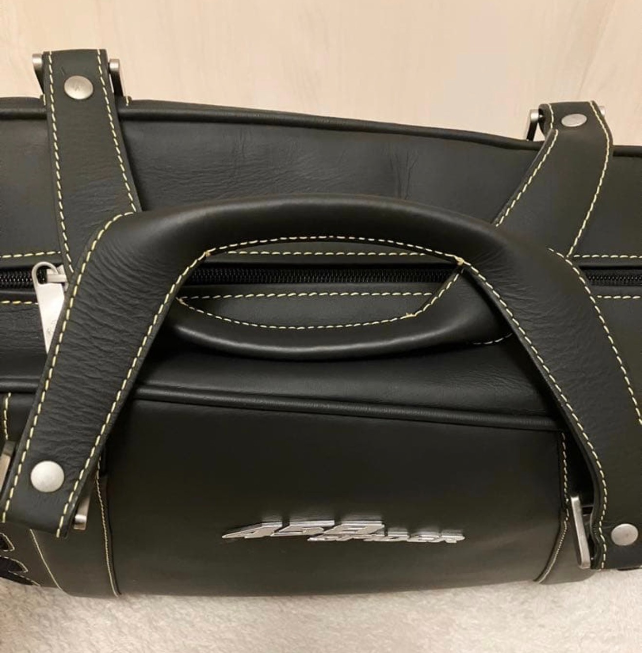 Authentic] Ferrari 458 Spider Leather Boston Bag Duf… - Gem