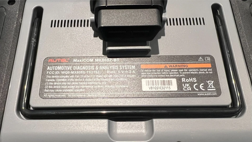 2025 Autel MaxiCOM MK808Z-BT OBD2 Diagnostic Scanner Full Bidirectional Tool - Image 3 of 4