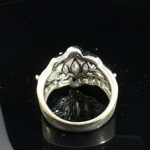 925 Sterling Silver CZ Engagement Ring 7.0grams Size:7 (WCP030048) - Picture 4 of 4