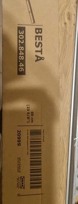 BESTA Schiene 302.848.46 Ikea Wandschiene / Hängeschiene Schrank 60cm 20999