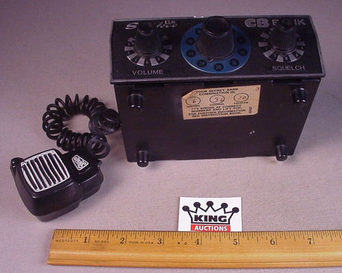 Vintage Smokie CB Radio Toy Coin Bank plastic by Steven 1970's - Picture 4 of 5
