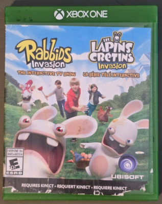 Rabbids Invasion Xbox One CIB Tested