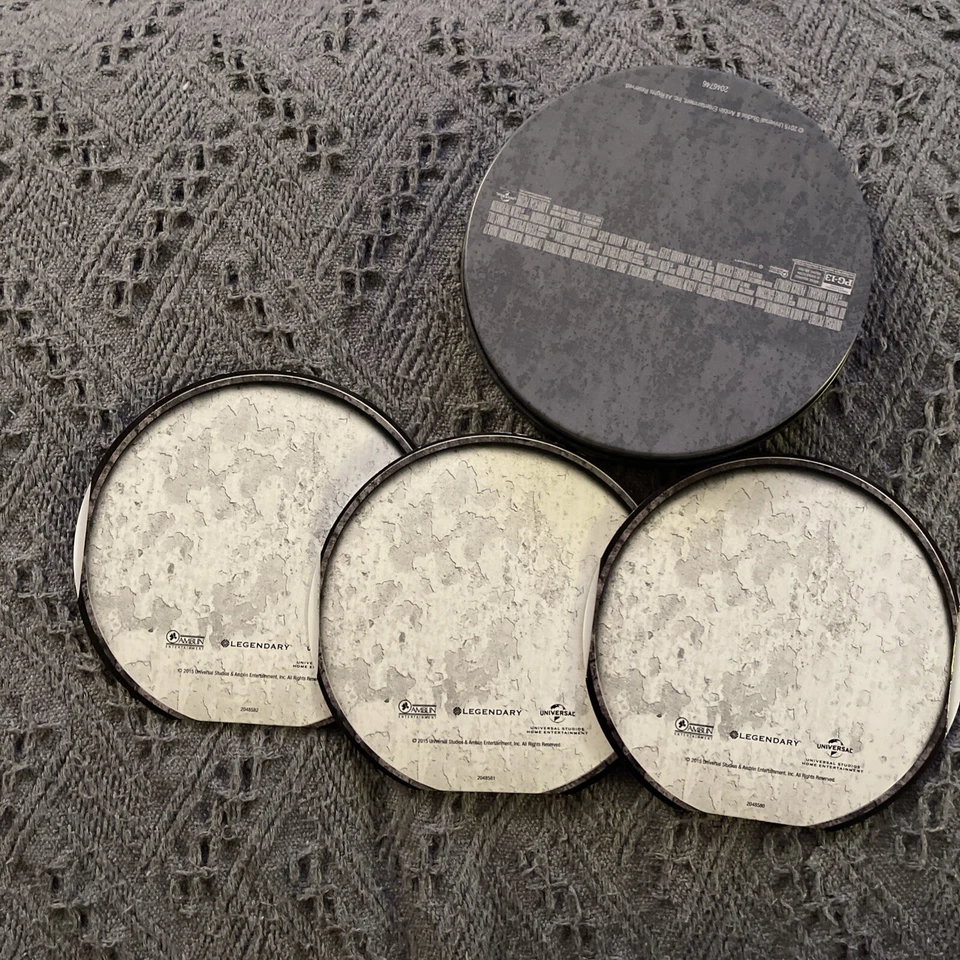 Jurassic World 3-D - Collectible Tin 3 Disc Blu-ray + DVD Target Exclusive 3D 3d - Image 2 of 2