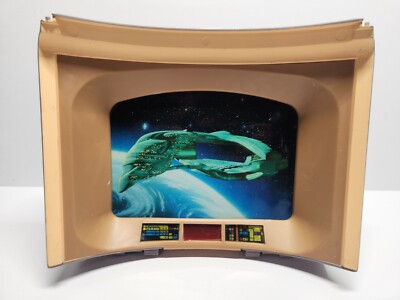 STAR TREK Next Generation 1993 Enterprise Bridge Playset Playmates Screen Only