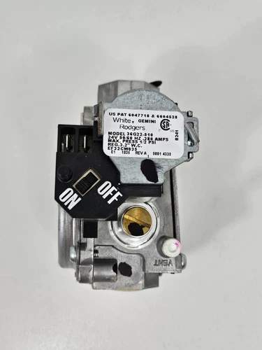 WHITE RODGER GEMINI 24 V 50/60HZ.280 AMPS MAX PRESS 1/2 PSI EF32CW035 FURNACE
