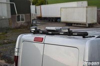 Heck DachträGer + Licht +Flecken +Led FüR Renault Trafic 2002-2014 Stahl -