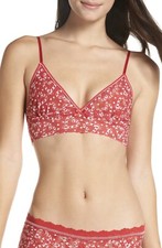 HANKY PANKY I Heart Peppemint Lace Bralette - Medium