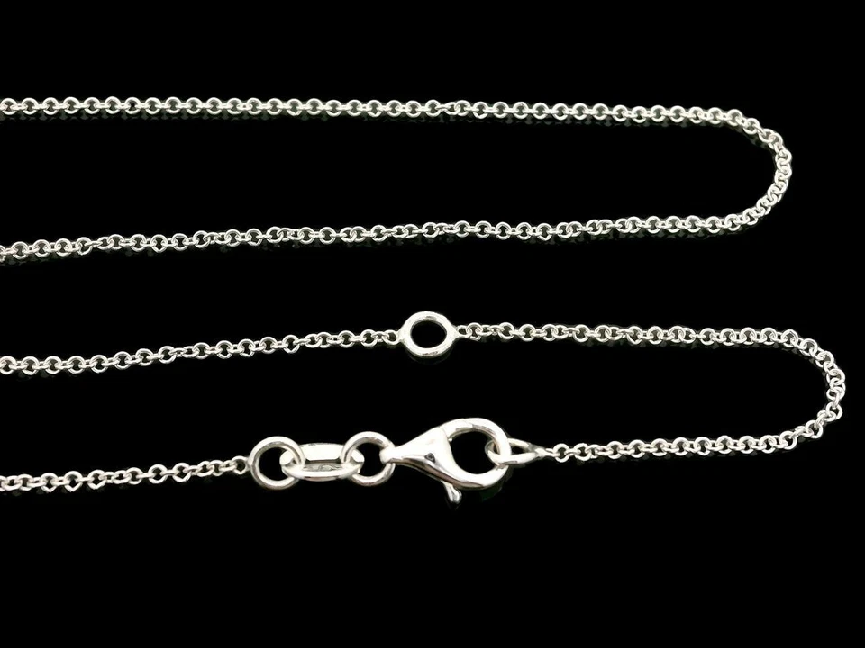 Новый 14k белое золото 0,58 карат круглый бриллиант Solitaire слайд изящный подвеска ожерелье - Изображение 4 из 4