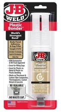 NEW J-B Weld 50133 Plastic Bonder Structural Adhesive Syringe - Tan  7441470