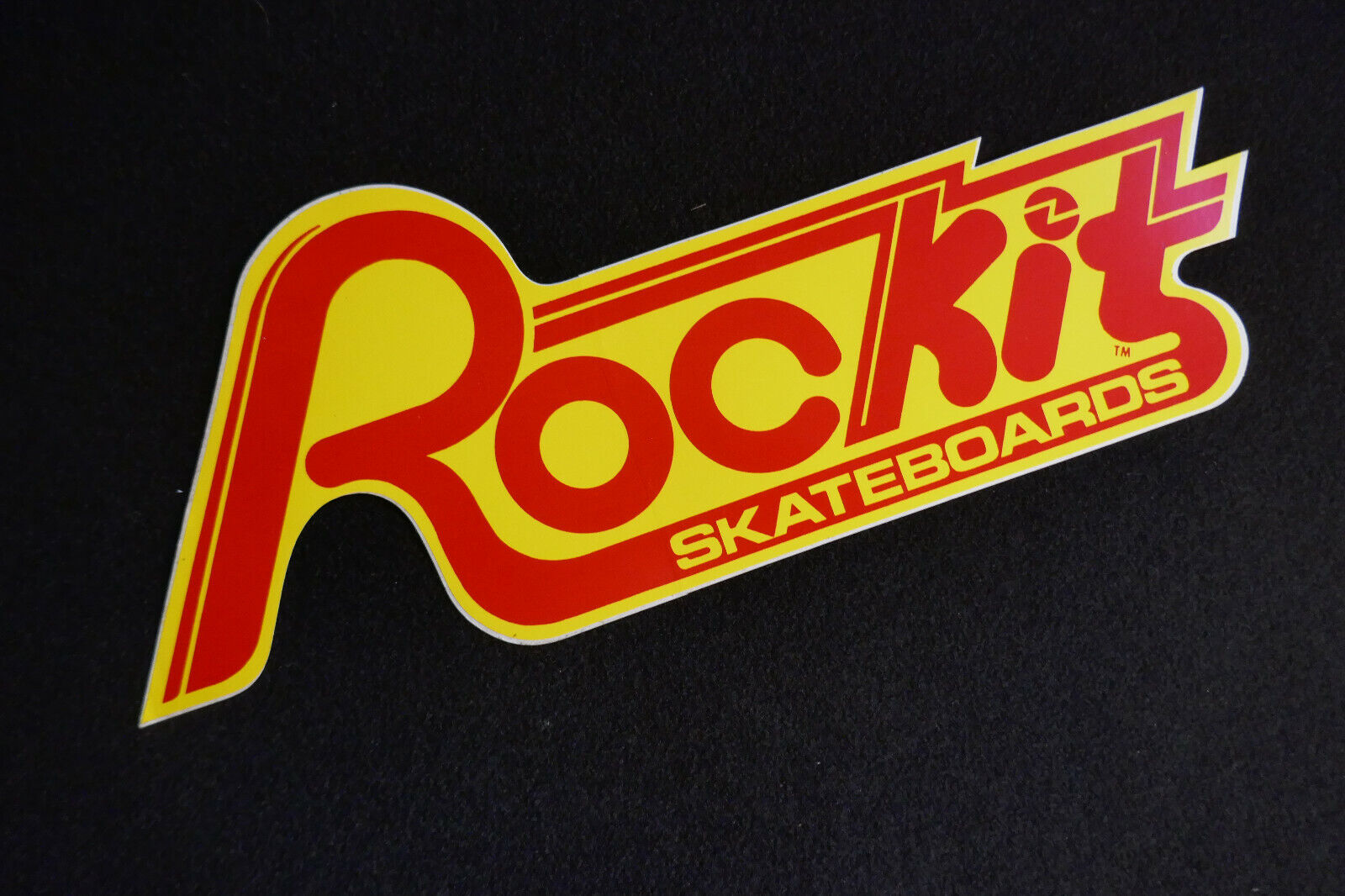 Vintage 70's Brand Max 71% OFF Cheap Sale Venue original Tracker Rockit Skateboards sticker
