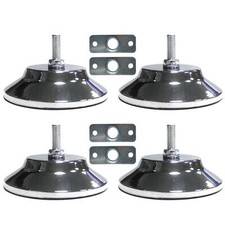 Billiard Table Leg Levelers, 4 PCS Pool Table Leg Levelers with Adjustable He...