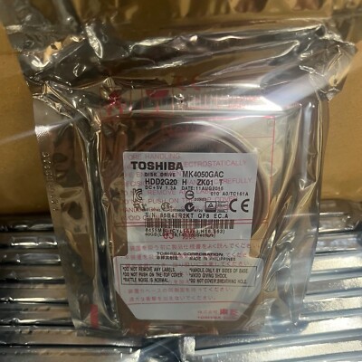 New Toshiba 40GB MK4050GAC 4200RPM IDE PATA 2.5'' Internal HDD Hard Disk Drive