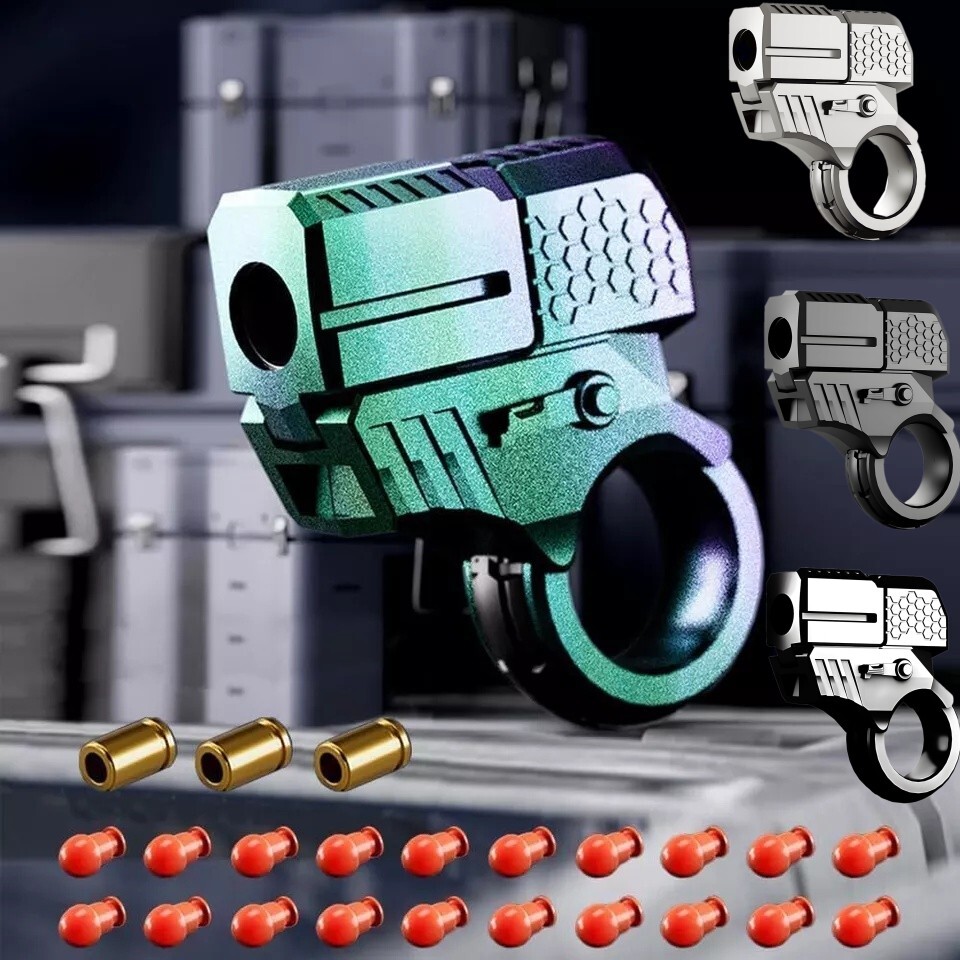 Hand Adult Toys Decompression Folding EDC Spinner Alloy Gun Fidget