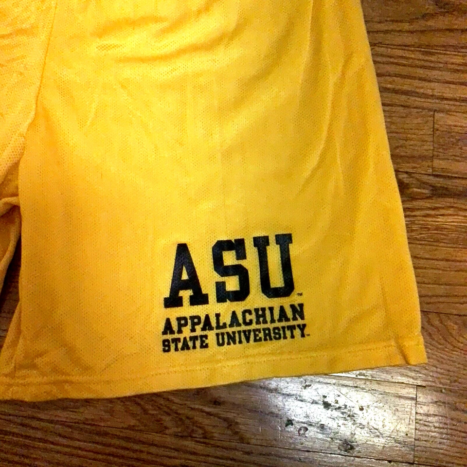 Pantalones Cortos De Colección Appalachian State Para Hombres ASU Nylon EE. UU. Malla Deportes Gimnasio Correr Fútbol XL Foto 2 de 4