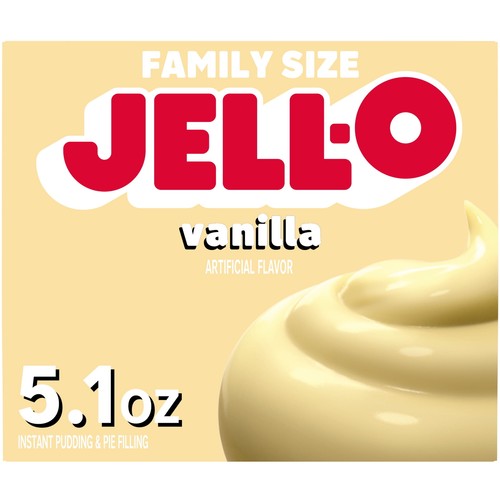 (8 pack) Jell-O Vanilla Instant Pudding Mix & Pie Filling, 5.1 oz. Box,dessert - Picture 2 of 10