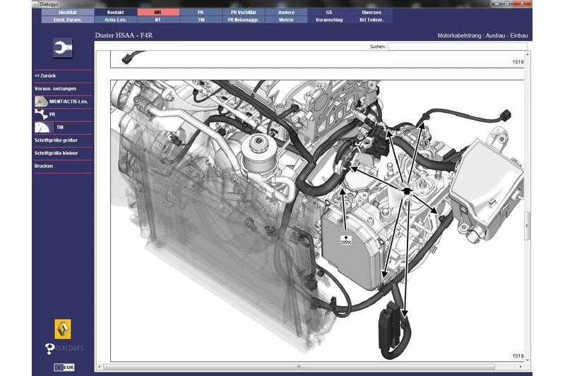 Renault Dacia Dialogys 02.2020 Version 4.91 Komplett in Deutsch Keine VM-Ware! - Bild 2 von 4