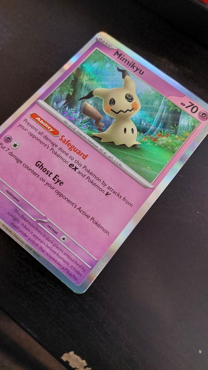 Mimikyu (97/193) Holographic Pokemon card | eBay