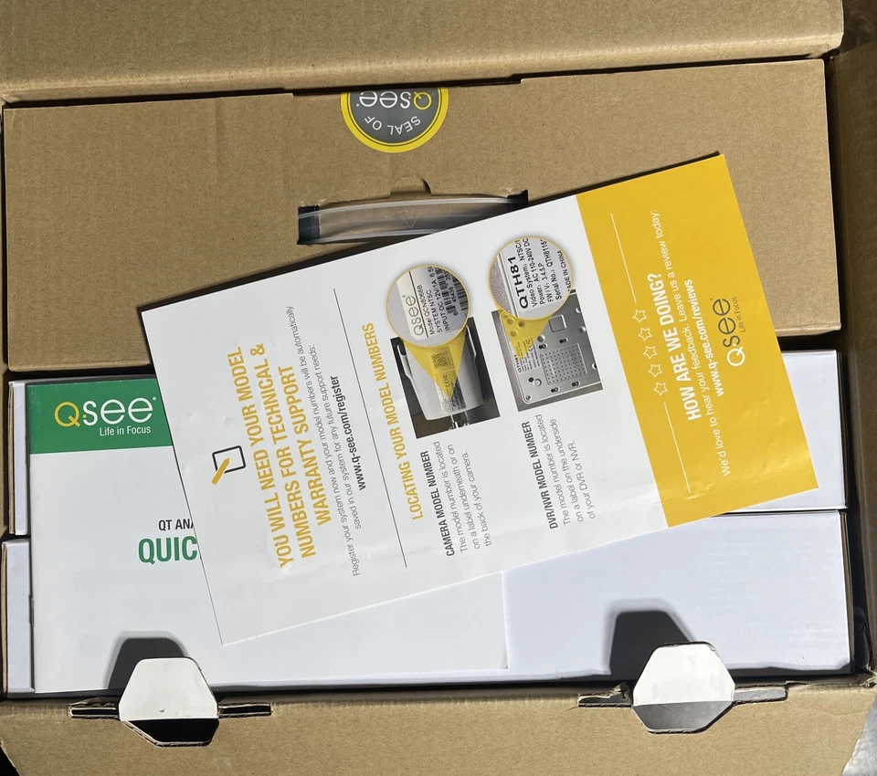 Q.see.Smart Security System.HD1080p.8CH DVR+8 Cameras Sealed - Image 4 of 4