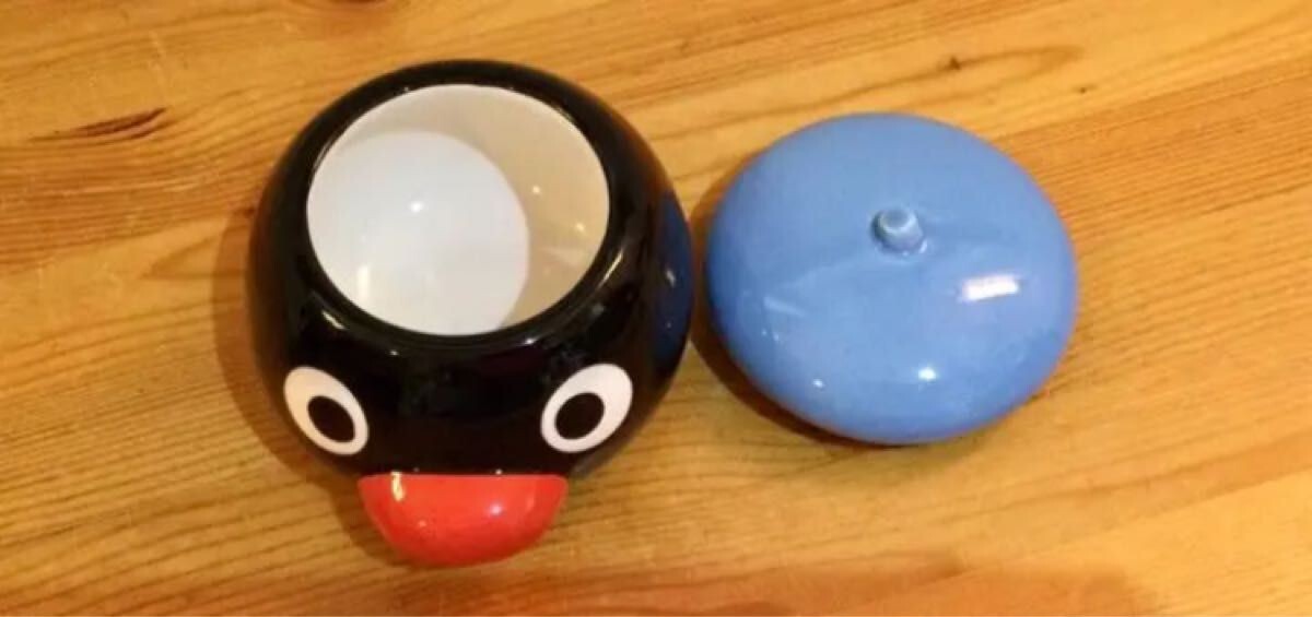 Pingu Pinga Set of 2 pot Accessory Case Jewelry Box Limited