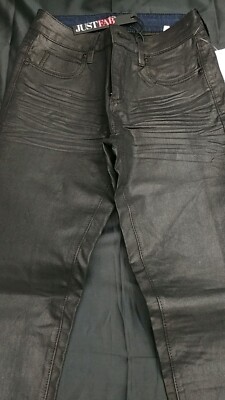Just Fab JEANS Sz 25 Black JEANS NWTS | eBay