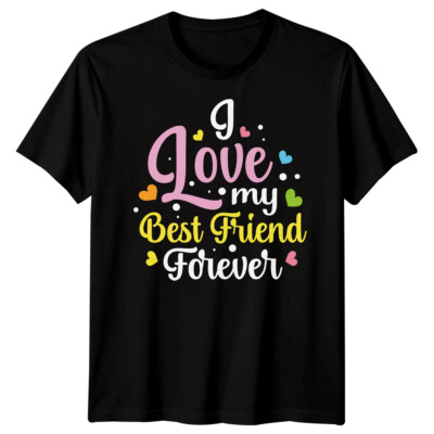 Herren T-Shirt I Love My Best Friends Day Bestie BFF Shirt Freundschaftstag Geschenk #BFD