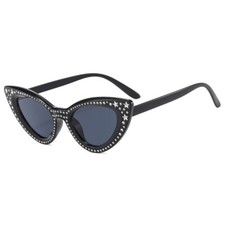 Fashion ladies diamond-encrusted sunglasses outdoor sunglasses