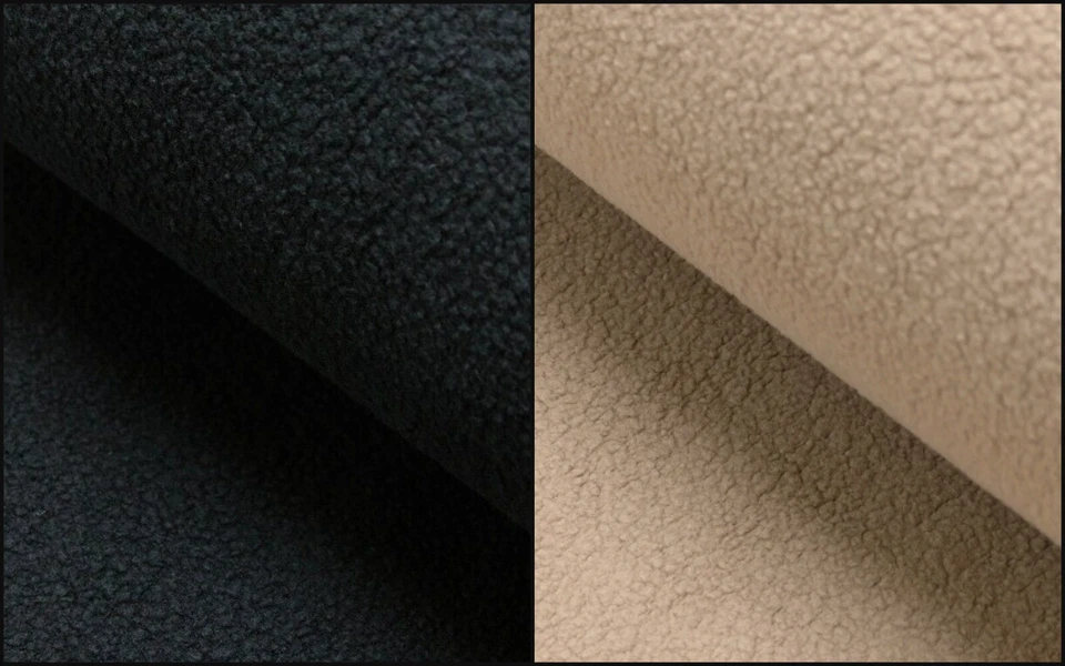 Sherpa ♥ Leichter ♥ Baumwoll -Teddy ♥ Stoff ♥ Unifarben ♥ Farbwahl