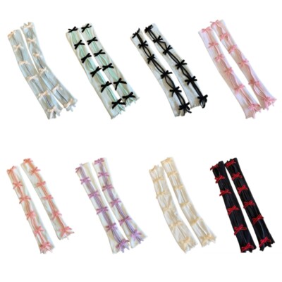 Ruffle Arm Sleeves Female Decorative Arm Sleeves Flocking Bowknot Arm Cover